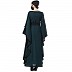 Designer kaftan with umbrella like sleeves- Bottle Green Designer kaftan with umbrella like sleeves- Bottle Green